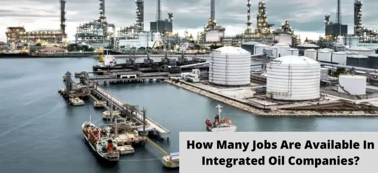 how many jobs are available in integrated oil companies