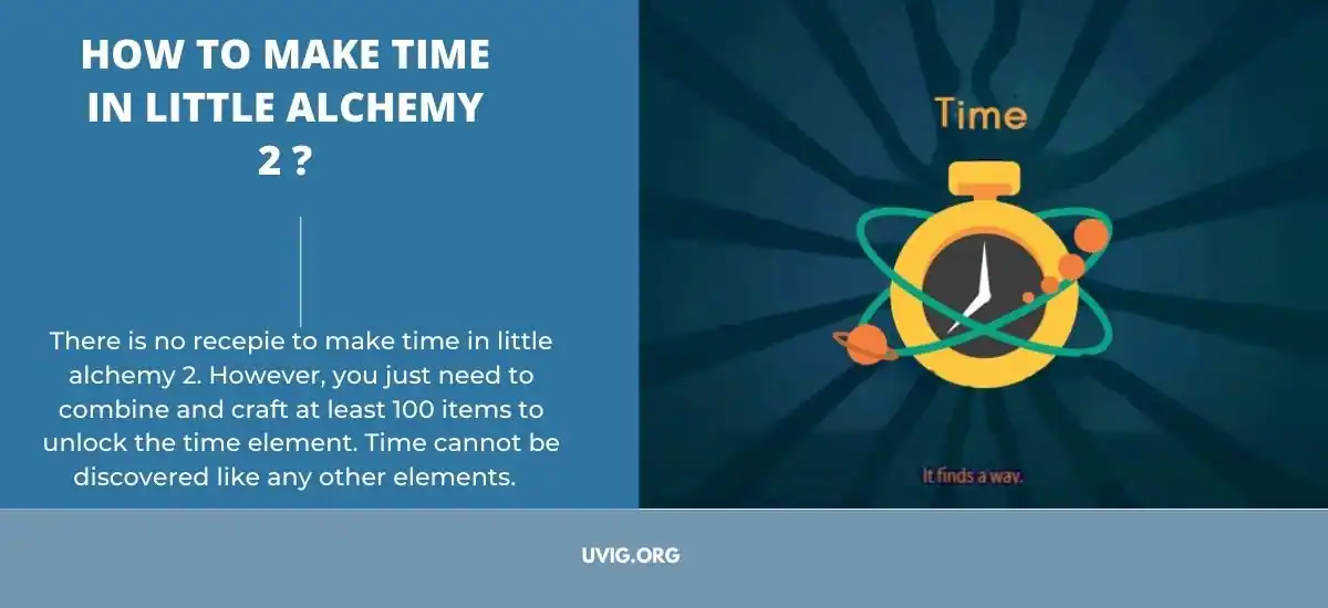 How To Make Time In Little Alchemy 2