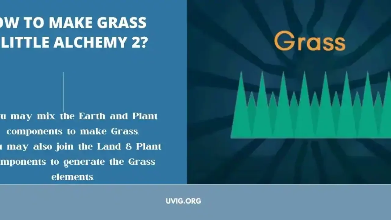 How To Make Grass In Little Alchemy 2? - Uvig