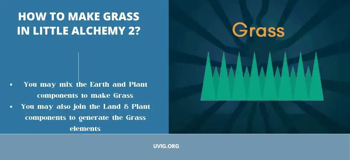 How To Make Grass in Little Alchemy 2